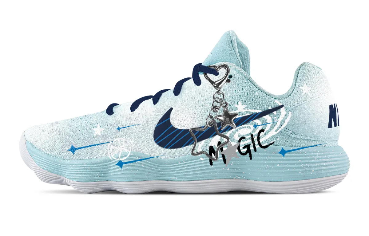 Nike Hyperdunk 2017 Shooting Stars Fragment Cushioning Support Low top Basketball Shoes Men's