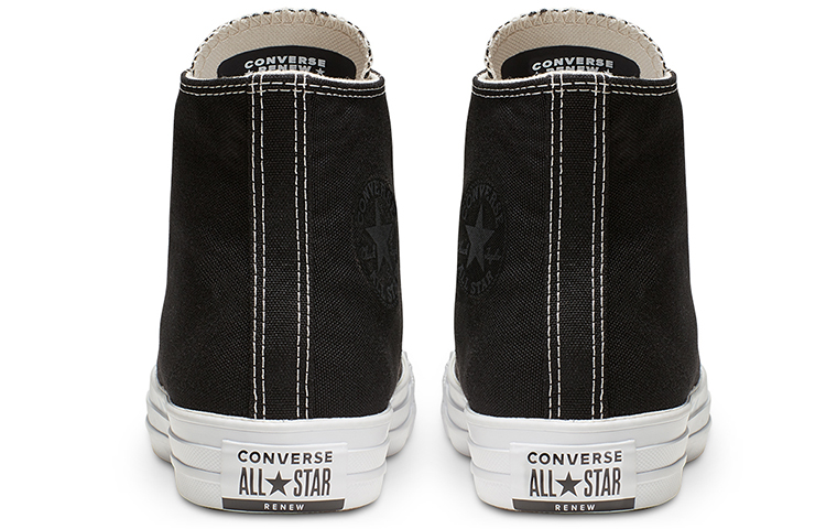 Кеды Converse Chuck Taylor All Star Hi 'Black' (черно-белые) — Чёрный / белый — фото 4