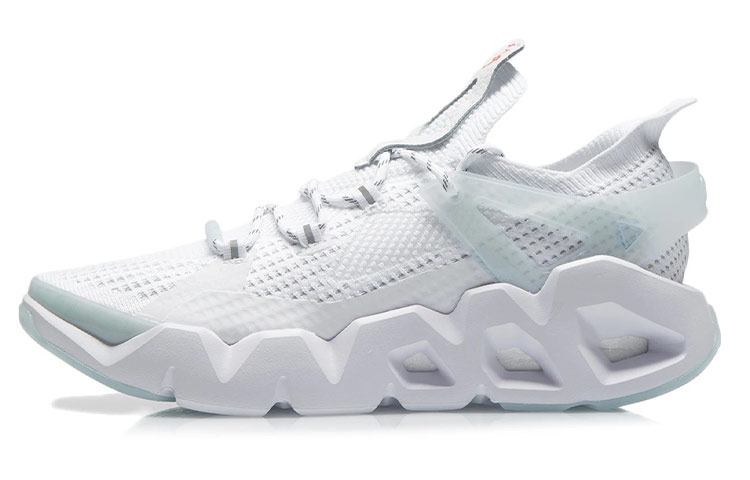 Li Ning Essence 2.3 Slip Resistant Abrasion Resistant Low top Basketball Shoes White