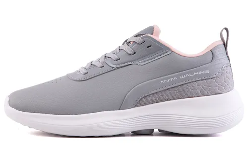 Anta Variety Training Collection Cushioning Anti-Slip And Wear-Resistant Low-Top Training Shoes Women's Gray Pink