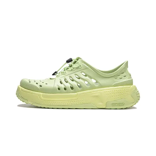 Li Ning Pan Gu Trek Fashion Trend Breathable River Trekking Shoes Unisex Butterfly Pink Green