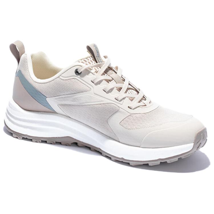 TOREAD Outdoor Sports Slip Resistant, Breathable, Lightweight Low top Hiking Shoes Men’s Ecru