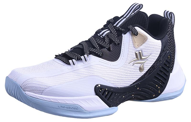 XTEP Forest Storm Synthetic Leather Cushioning Slip Resistant Abrasion Resistant Breathable Low top Basketball Shoes