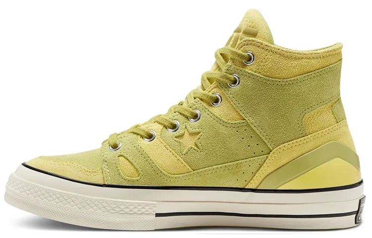 Chuck 70 Converse E260 High 'Earth Tone Suede - Green Succulents'