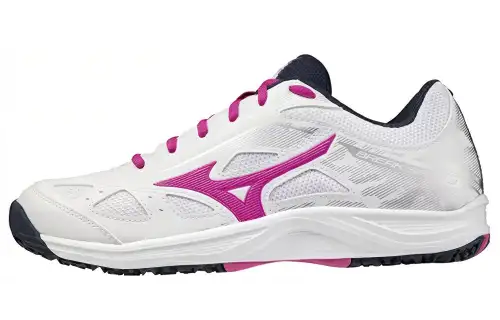 Mizuno Cyclone Speed 3 Artificial Leather Slip Resistant, Abrasion Resistant, Breathable Low top Tennis Shoes Women's
