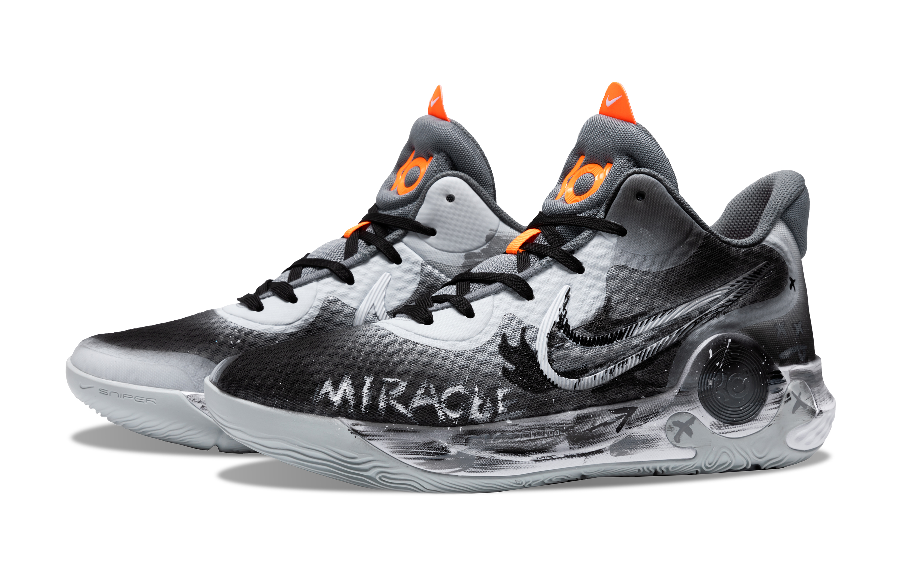 Nike KD Trey 5 IX Dark Messenger, Black Myth Wukong Cushioning Slip Resistant Abrasion Resistant
