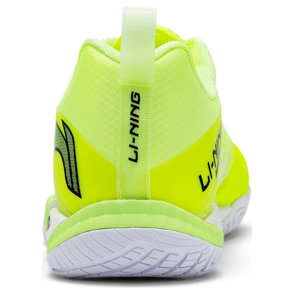 Li Ning Falcon 5 Cushioning Slip Resistant Rebound Low top Badminton Shoes Unisex Fluorescent Yellow Green