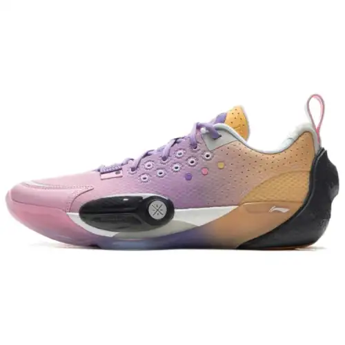 Li Ning All City 13 Basketball Shoes Men's Low Top Purple