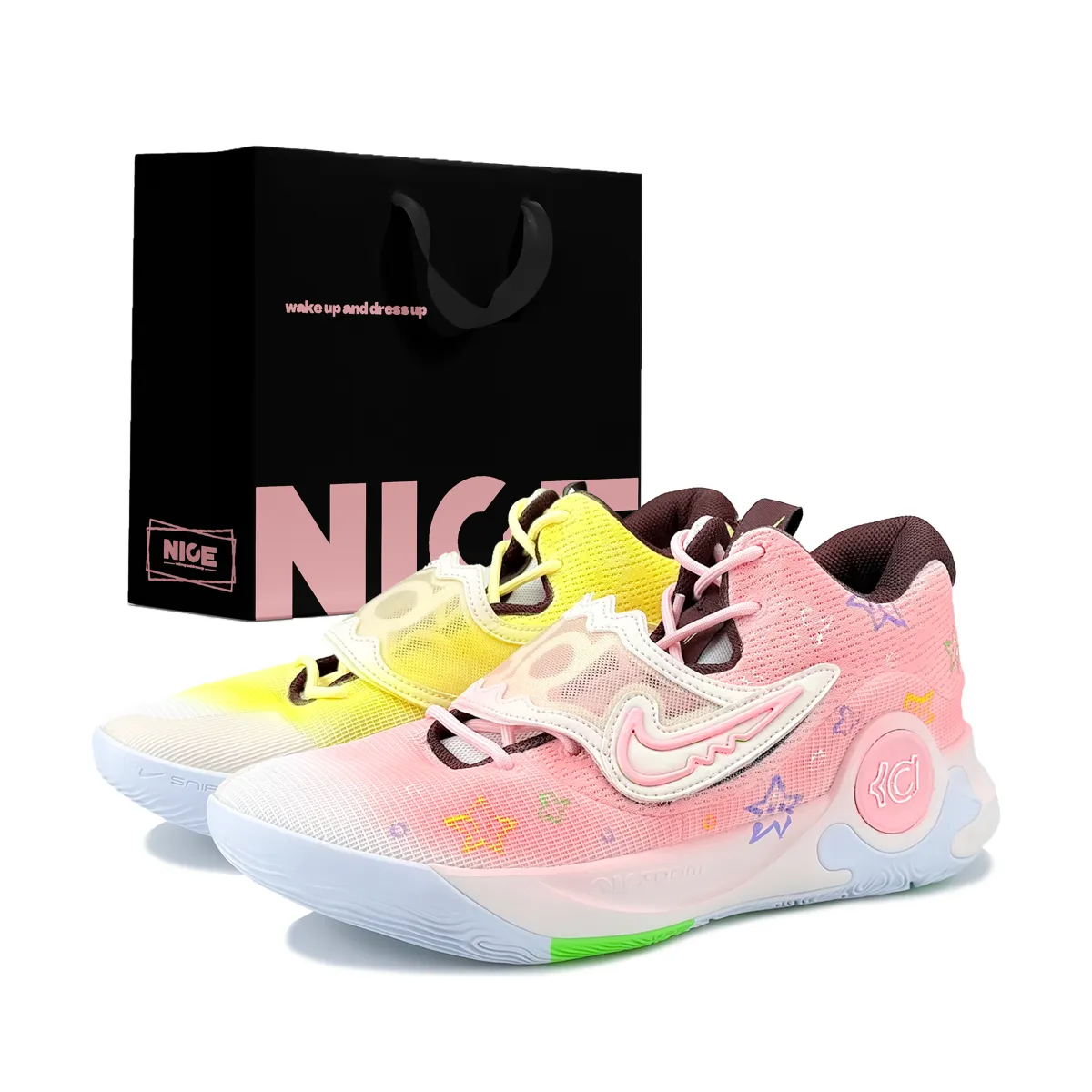 Nike KD Trey 5 X Mesh Cushioning Abrasion Resistant Breathable Cushioning Abrasion Resistant Breathable Low top