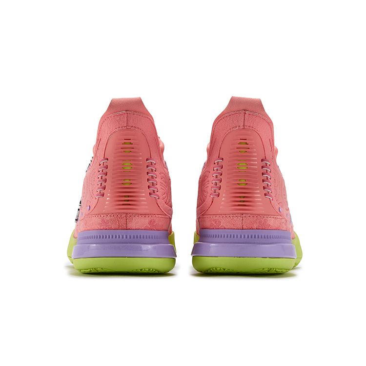 361° Joker Nikola Jokić The Legend Basketball Shoes Men’s Mid Top Starfish Pink, Purple Hydrangea