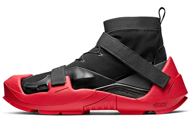 Nike x Matthew M. Williams Free Trainer 3.0 Cushioning Slip Resistant High top Training Shoes Unisex Red