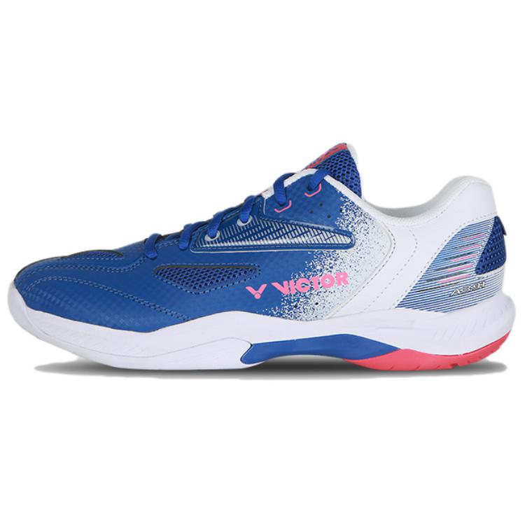 VICTOR Slip Resistant Badminton Shoes Unisex Blue White