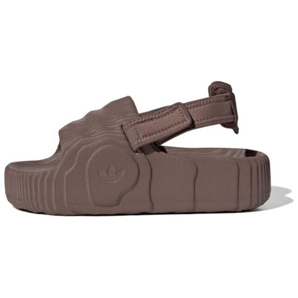 Женские сабо adidas originals ADILETTE 22 XLG Slides (коричневые)