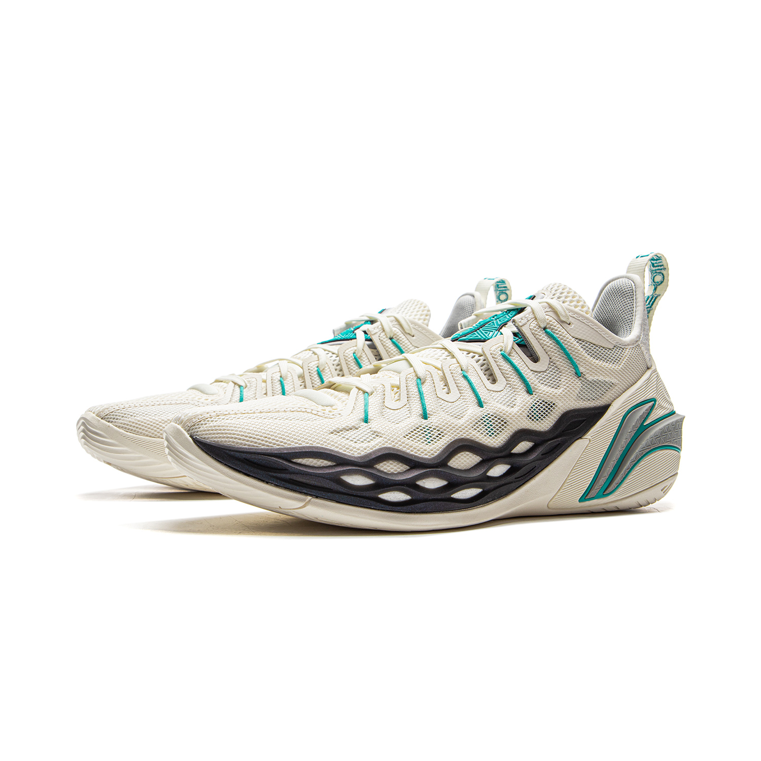 Li Ning Buckets Low top Basketball Shoes Men’s Ivory