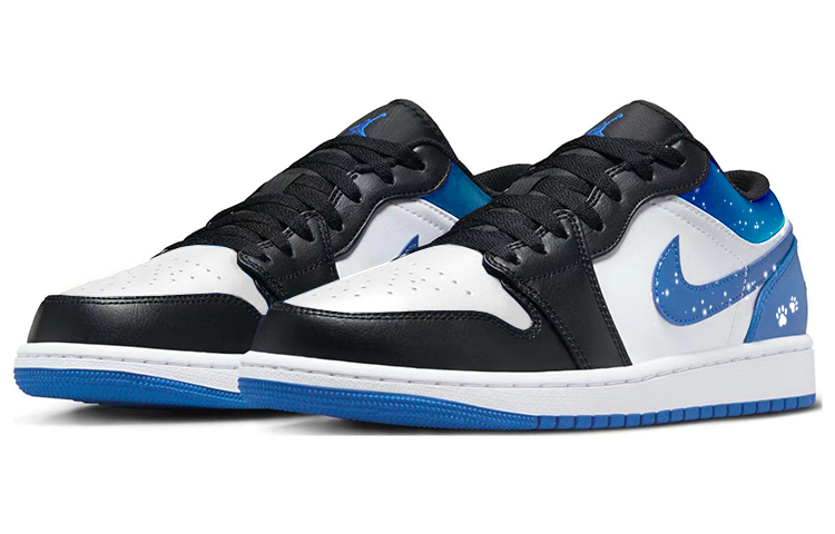 Jordan Air Jordan 1 Vintage Basketball Shoes Women’s Low Top White/Blue