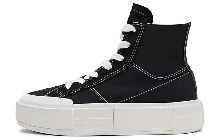 Converse Cruise Classic And Versatile Breathable Lightweight Support High top Canvas Shoes Unisex Black