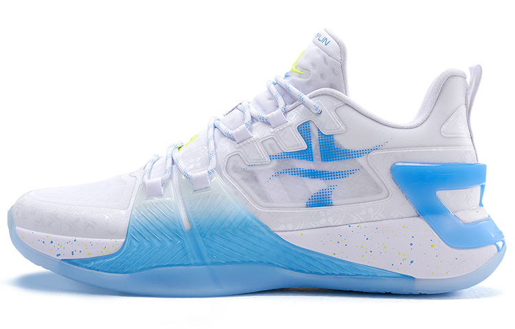 XTEP Jeremy Lin 2 Basketball Shoes Men’s Low Top White Blue