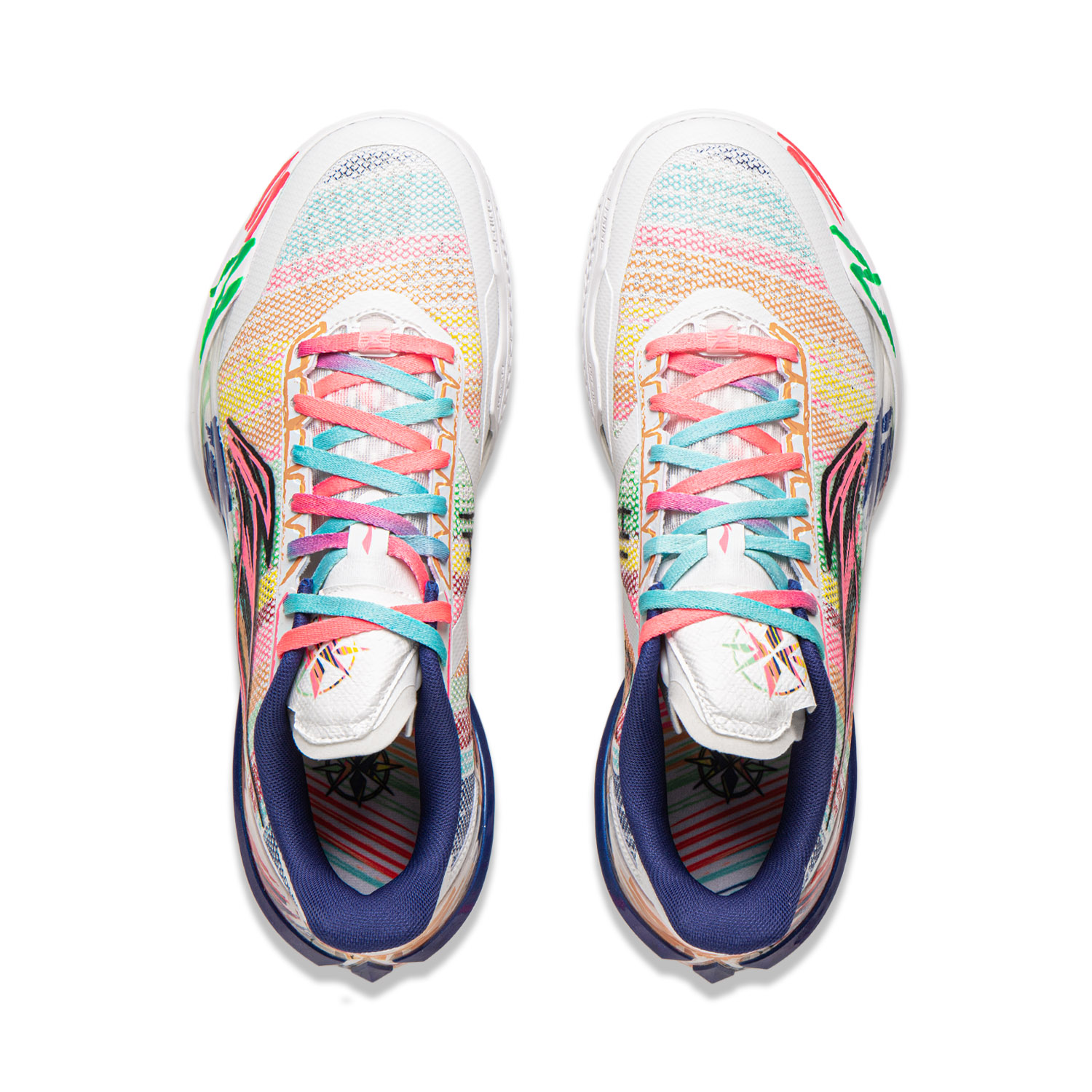 Li Ning Liren 5 V2 Basketball Shoes Men’s Low Top Multicolor