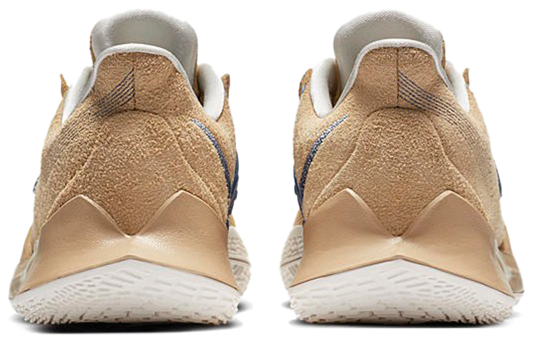 Мужские кроссовки Nike Kyrie Low 3 EP "Sashiko" (коричнево-желтые) — фото 5