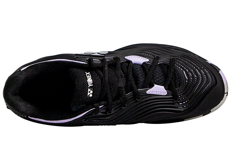 YONEX Power Cushion Tennis Shoes Unisex Low Top Black Purple