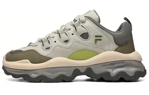 FILA FUSION QD96 Athletic Shoes 'Grey Green'