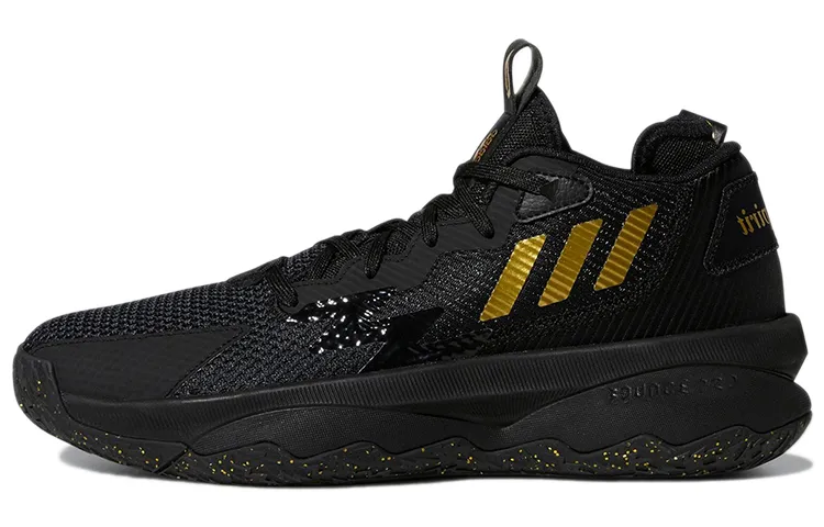 Adidas D Lillard 8 Cushioning Slip Resistant Abrasion Resistant Coverage Support Low top Basketball Shoes Unisex