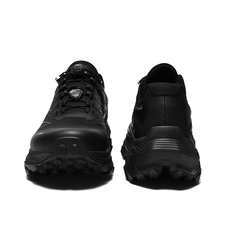 GLUNA Trail Running Shoes Unisex Obsidian Black