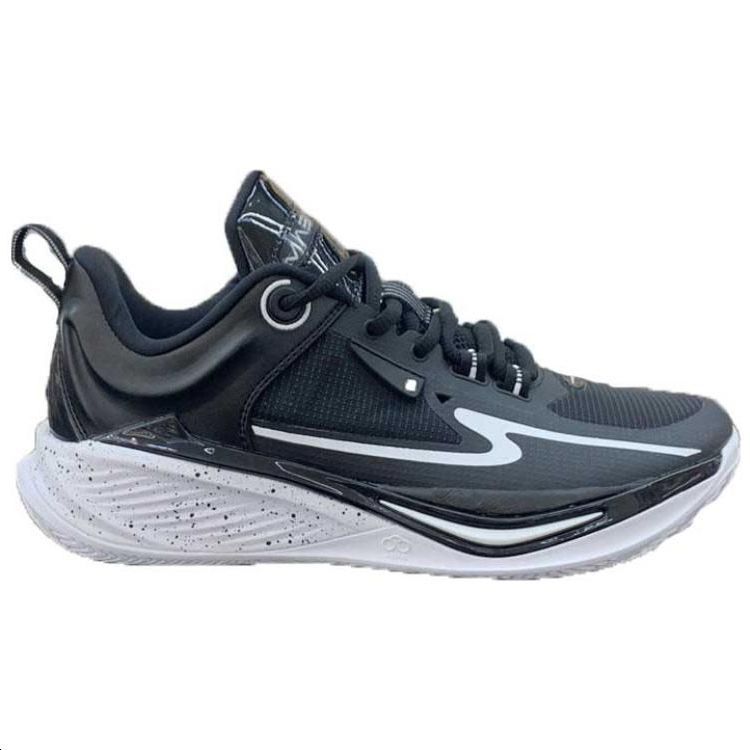 Erke Qianxun TD Slip Resistant Abrasion Resistant Low top Basketball Shoes Men’s Black