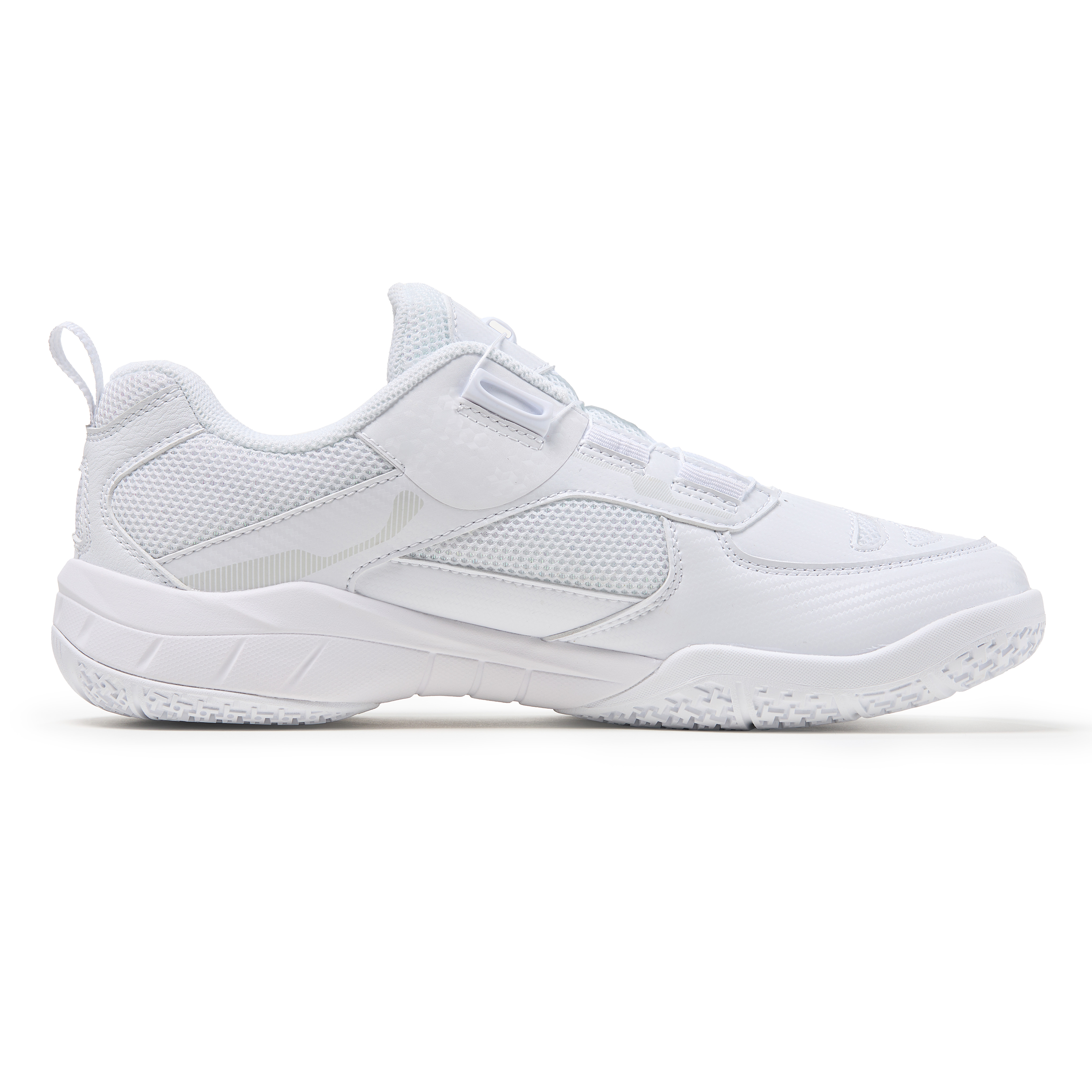 Kawasaki Cushioning Slip Resistant Abrasion Resistant Low top Badminton Shoes Unisex Mountain Peak White