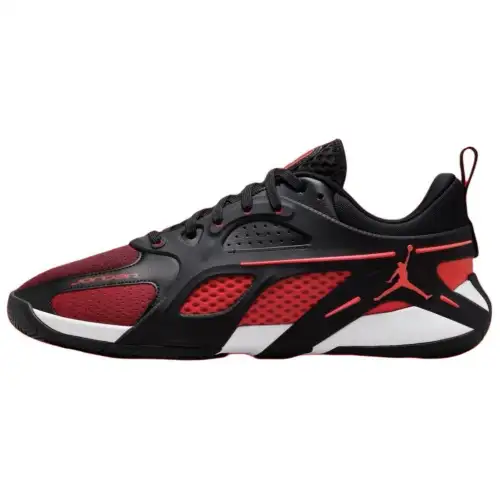 Jordan Slip Resistant Abrasion Resistant Low top Basketball Shoes Unisex Black