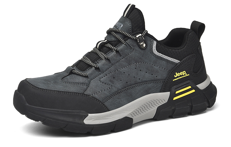 Jeep Cushioning Abrasion Resistant Coverage Lightweight Thermal Height Increasing Rebound Low top Outdoor Shoes Men’s
