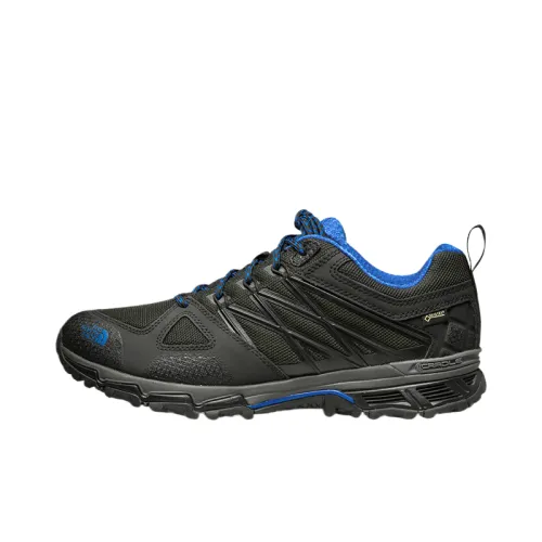 THE NORTH FACE GORE TEX Abrasion Resistant Breathable Support Low top Mountaineering Shoes Men's Black Blue