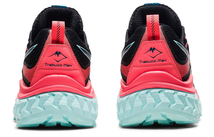 ASICS Trabuco Max Black Blazing Coral Women's