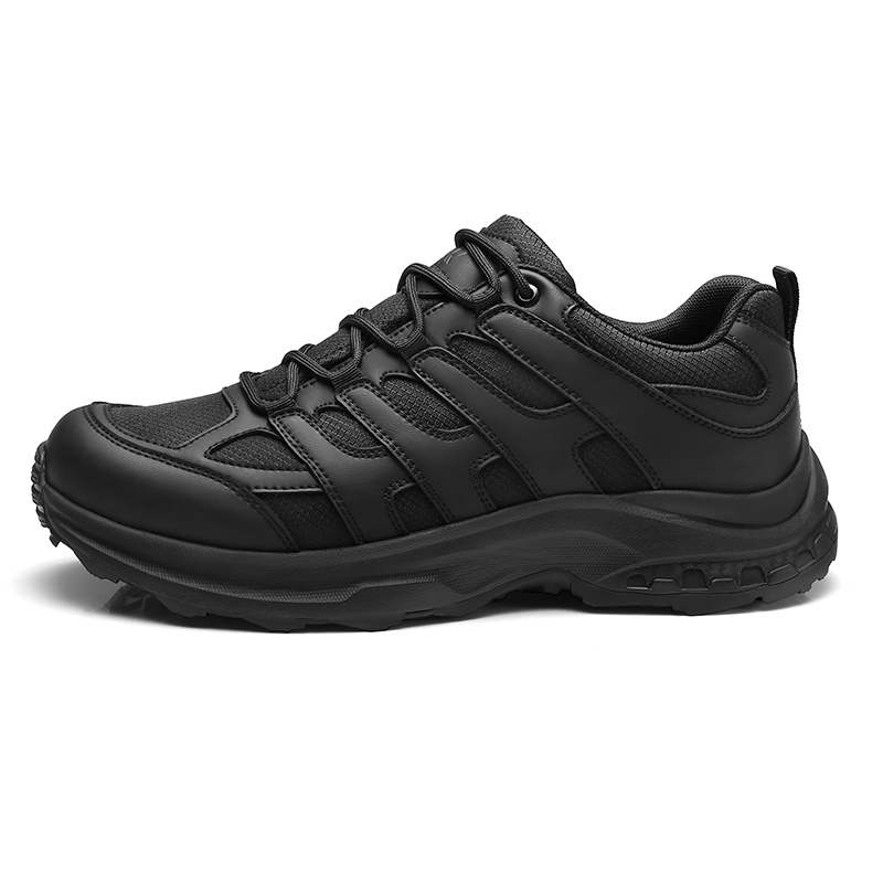 QIANGREN 3515 Mountaineering Hiking Shoes Men’s Black