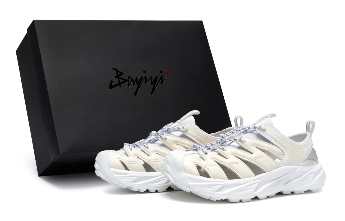 HOKA ONE ONE Hopara Collection 811 Manufacturing, Puff Milk Cake, Special Shoe Box Healing River Trekking Shoes Unisex