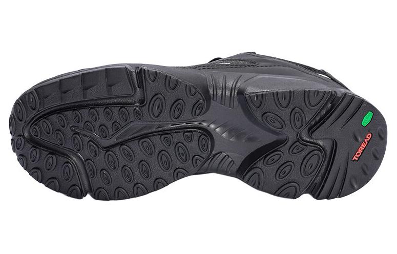 TOREAD Wear resistant And Lightweight Low top Hiking Shoes Men’s Black