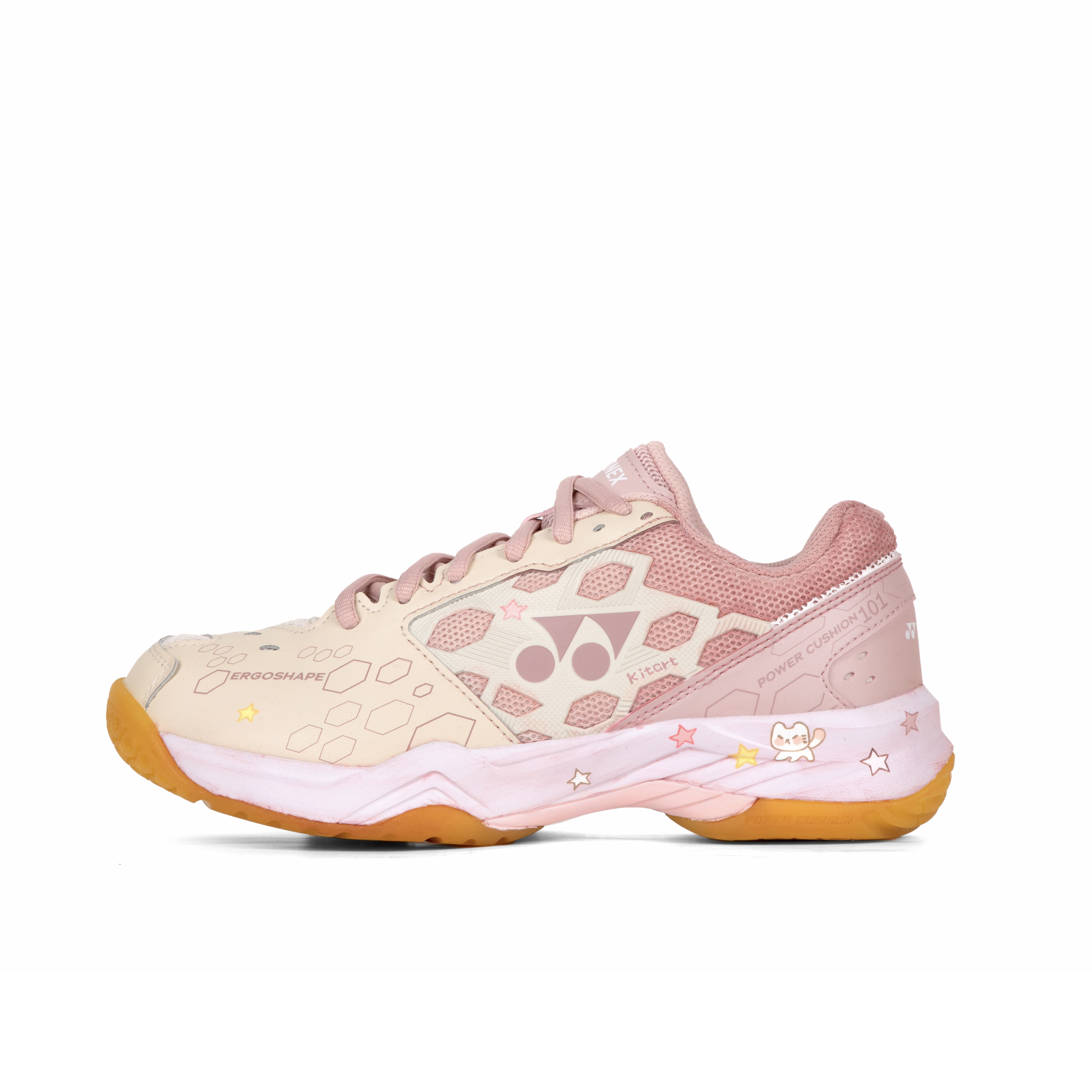 YONEX Power Cushion Cushioning Abrasion Resistant Slip Resistant Low top Badminton Shoes Women’s White Pink