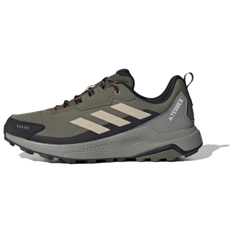 Adidas Terre Slip Resistant, Abrasion Resistant, Waterproof Low top Hiking Shoes Men’s Olive Green