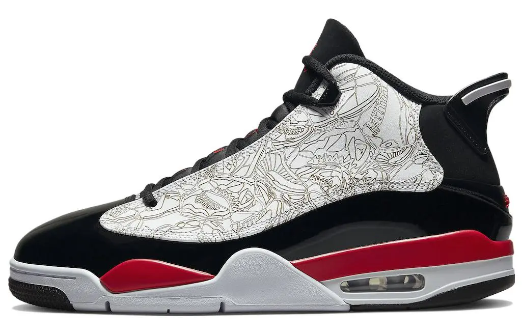 Jordan Dub Zero Fire Red