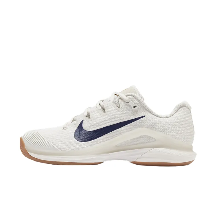 Nike Court Air Zoom Vapor 12 Hc Summit White Phantom Gum Medium Brown Binary Blue Women's