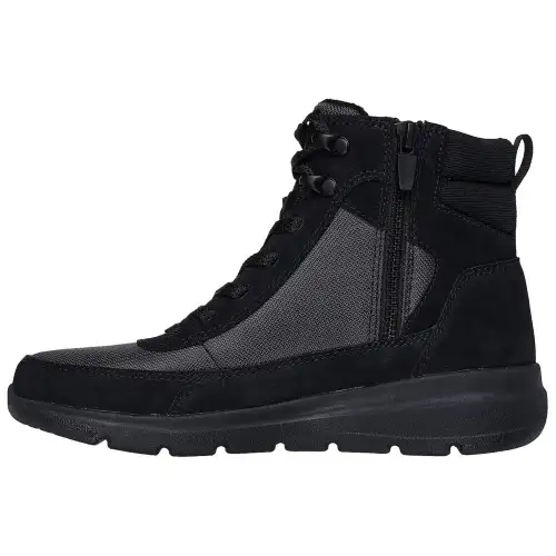 Skechers ON THE GO Thermal Abrasion Resistant Short Snow Boots Women's Black