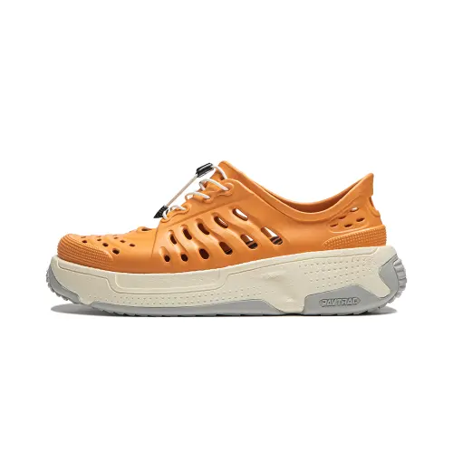 Li Ning Pan Gu Trek Slip Resistant Cushioning Quick Dry Breathable River Trekking Shoes Unisex Marigold Orange
