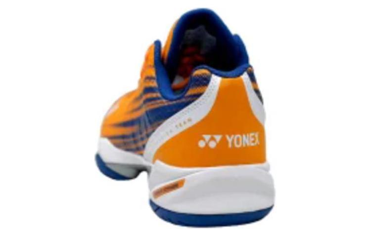 YONEX Power Cushion Cushioning Slip Resistant Cushioning Slip Resistant Low top Tennis Shoes Unisex White Orange