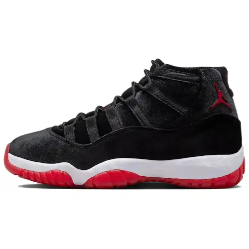 Jordan 11 Retro Bred Velvet Women's