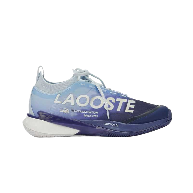 LACOSTE Slip Resistant Low top Tennis Shoes Women’s Light Blue