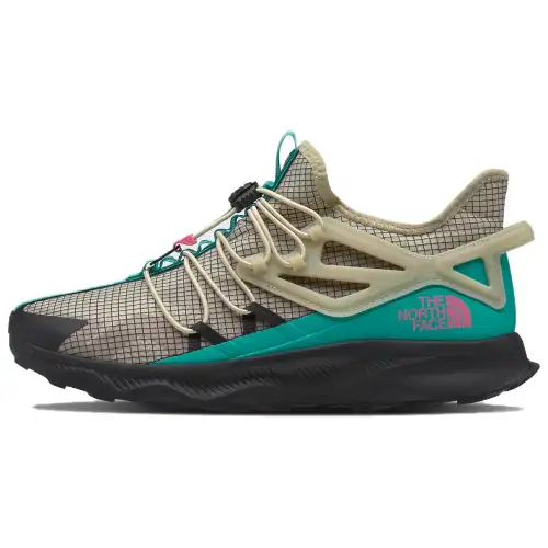 THE NORTH FACE Oxeye Tech Cushioning, Wear Resistant Low top Mountaineering Shoes Men's Brown Green