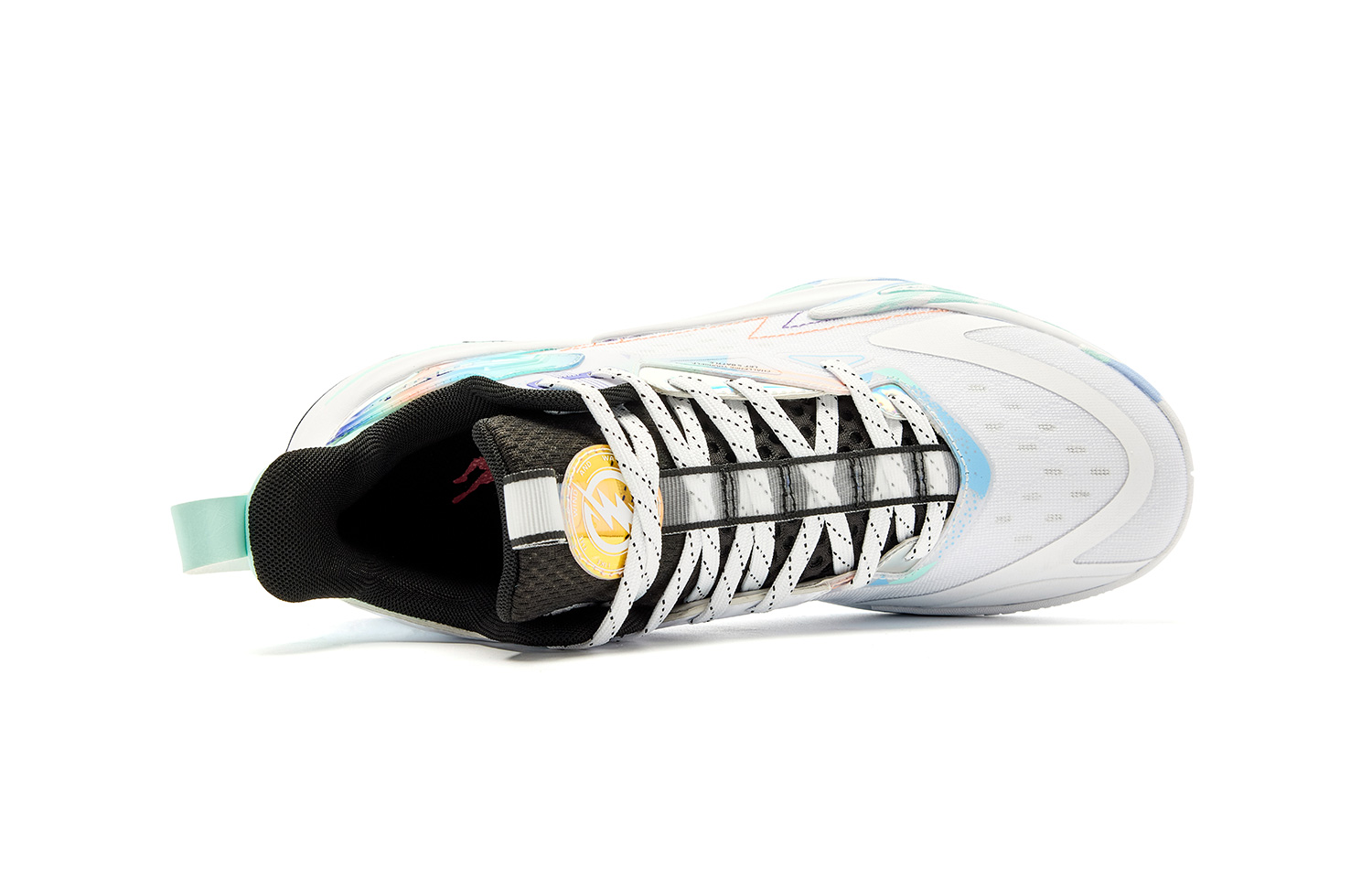 QIAODAN Broken Shadow 5 Cushioning Slip Resistant Abrasion Resistant Breathable Coverage Support Low top