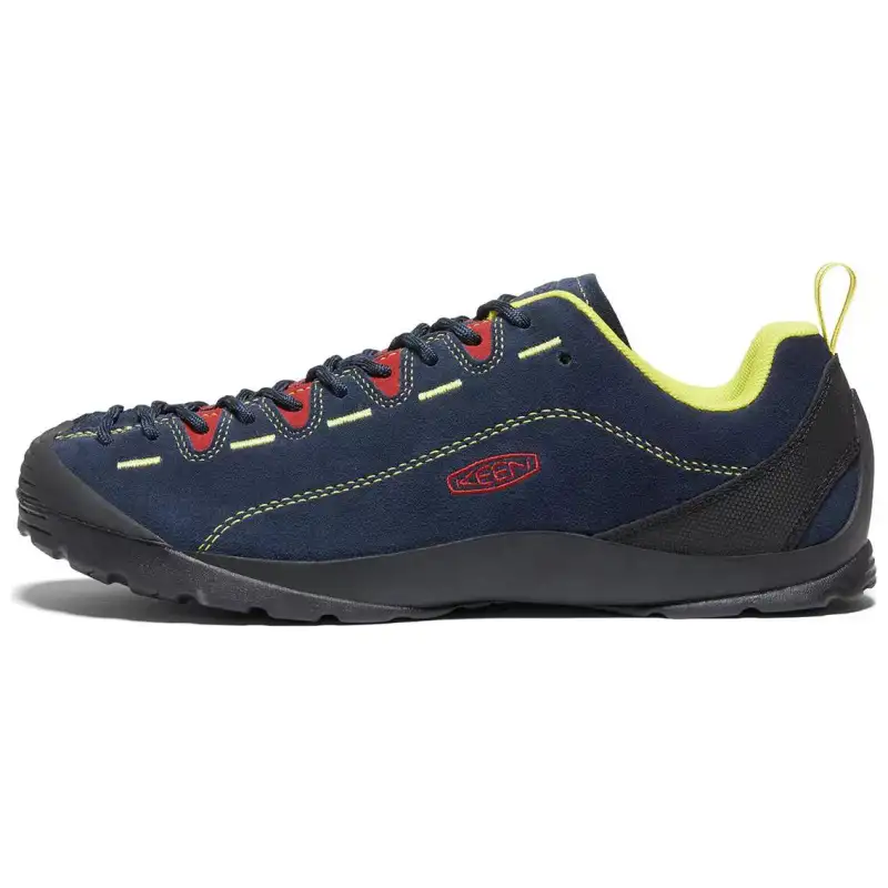Keen Jasper Slip Resistant Slip Resistant Low top Outdoor Shoes Men's Navy Blue
