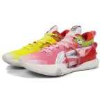 Li Ning Speed 8 Premium Cushioning Slip Resistant Abrasion Resistant Low top Basketball Shoes Men's Pink Yellow