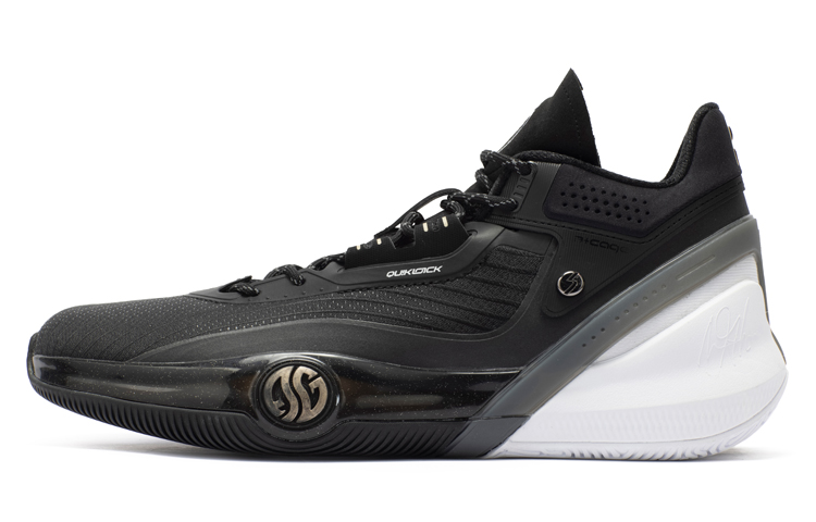 361° AG3 Aaron Gordon 3 Cushioning, Wear Resistant Mid top Performance Basketball Shoes Men’s Obsidian Black